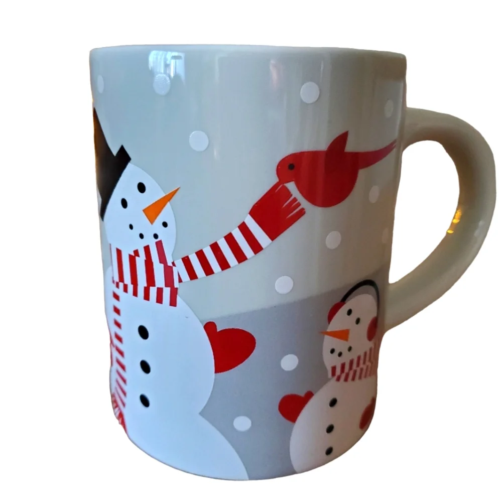 ☃️2017 Crate & Barrel snowman mug
